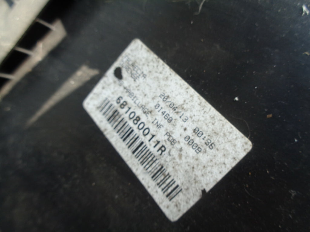 RENAULT MEGANE MK3 NS PASSENGER SIDE GLOVE BOX COMPARTMENT 681080011R