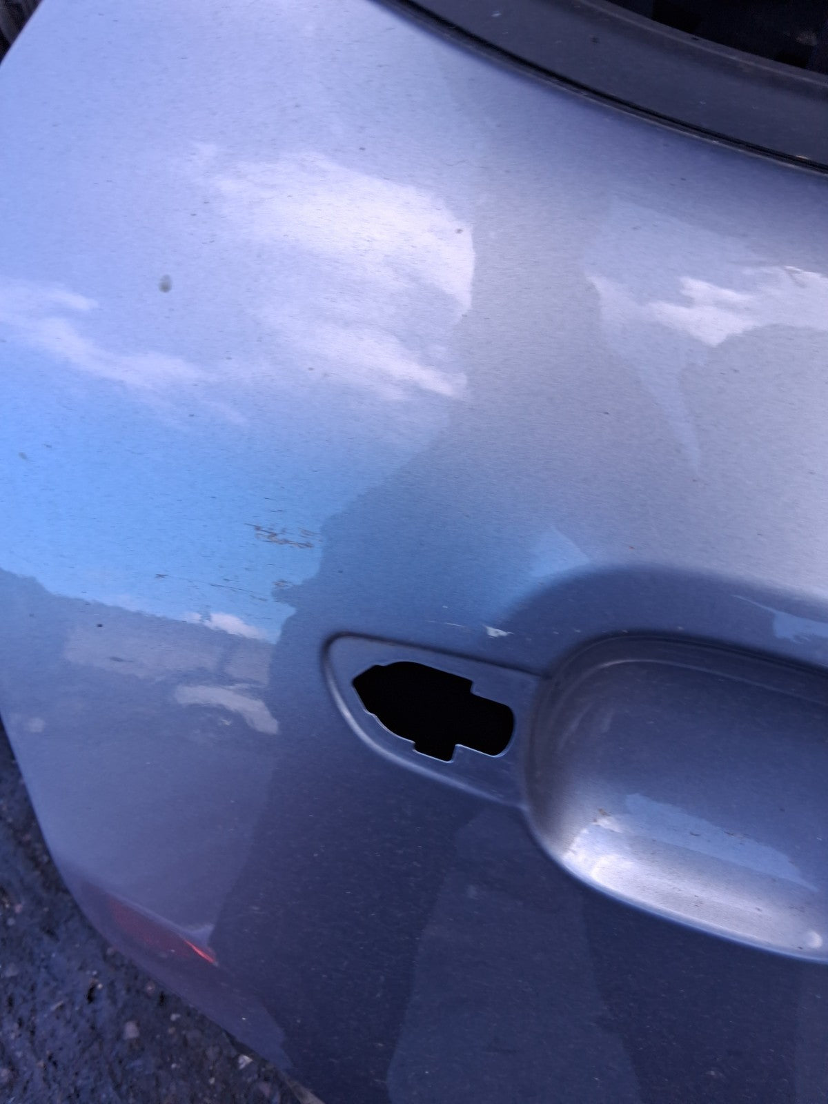 CITROEN C3 2021 MK3 HATCH OSR DRIVER SIDE REAR BARE DOOR CUMULUS GREY MET KCA