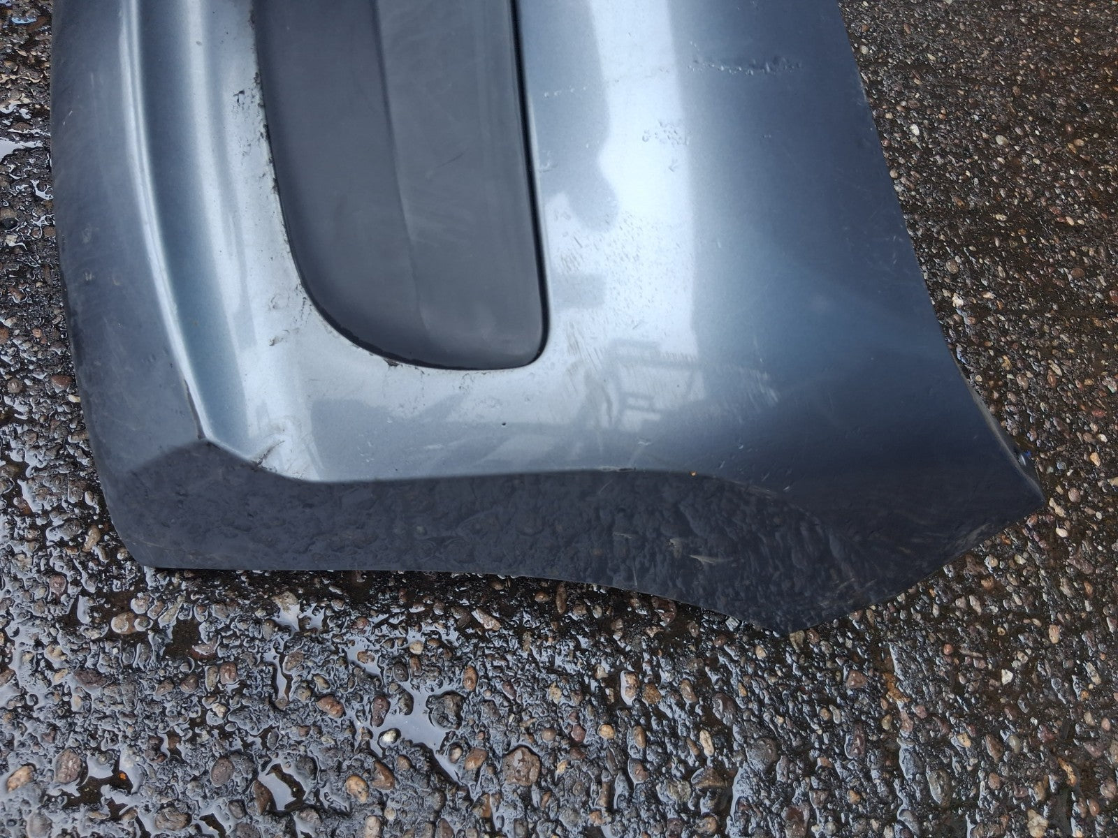 2009 PEUGEOT 207 PRE FACELIFT REAR COMPLETE BUMPER GRIS THORIUM METALLIC KTHC