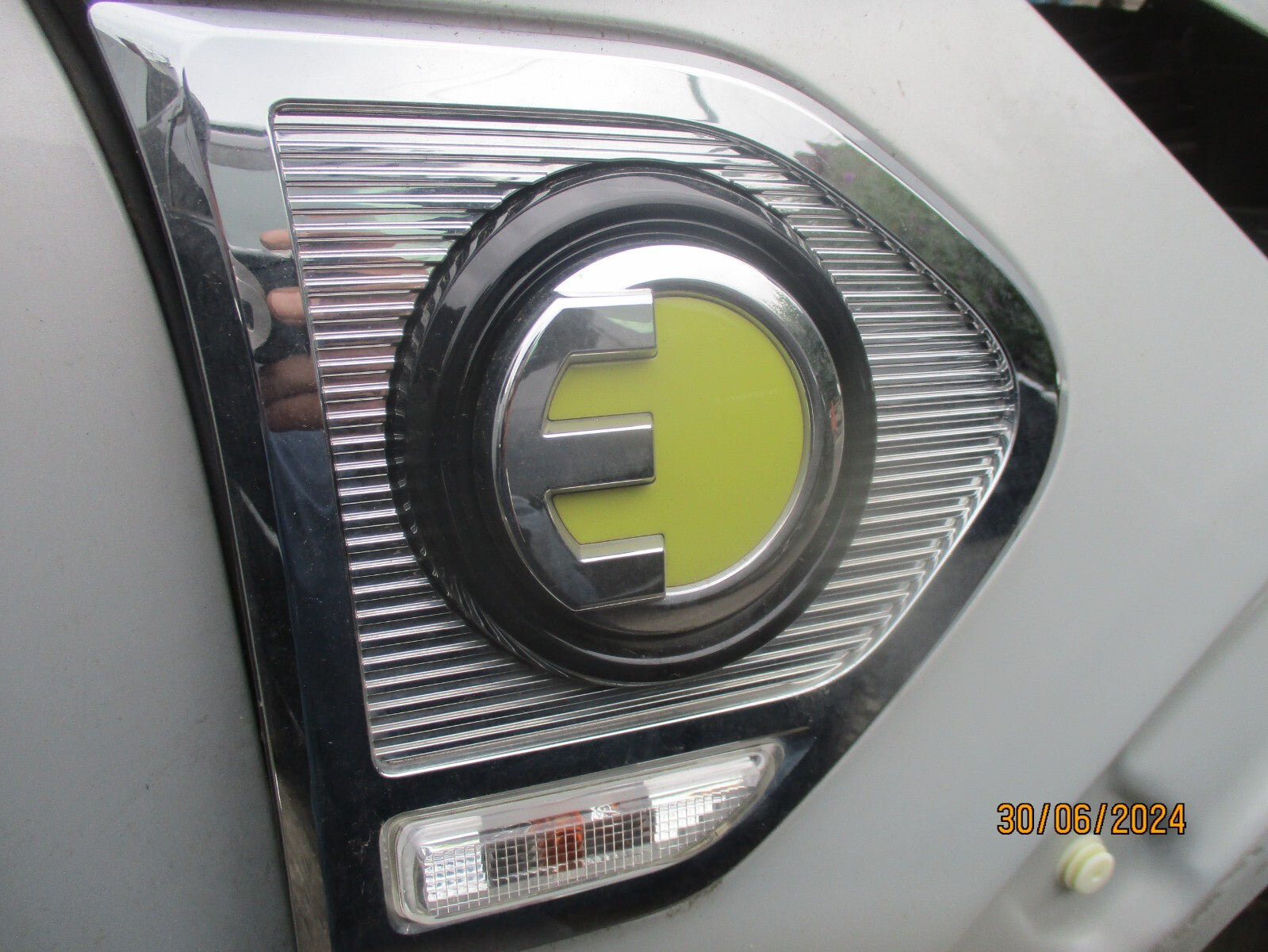 BMW MINI COUNTRYMAN F60 2021 OS DRIVER SIDE WING PANEL CHROME WITH INDICATOR