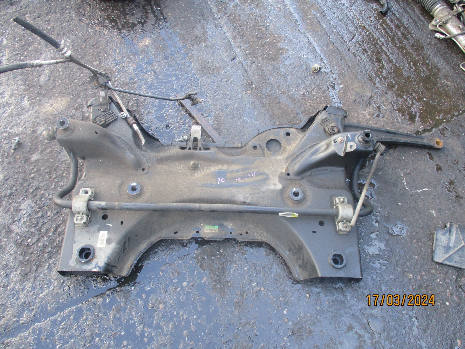 VAUXHALL VIVARO MK3 2021 1.5 DIESEL FRONT SUBFRAME OS DRIVER SIDE WISHBONE ROLL