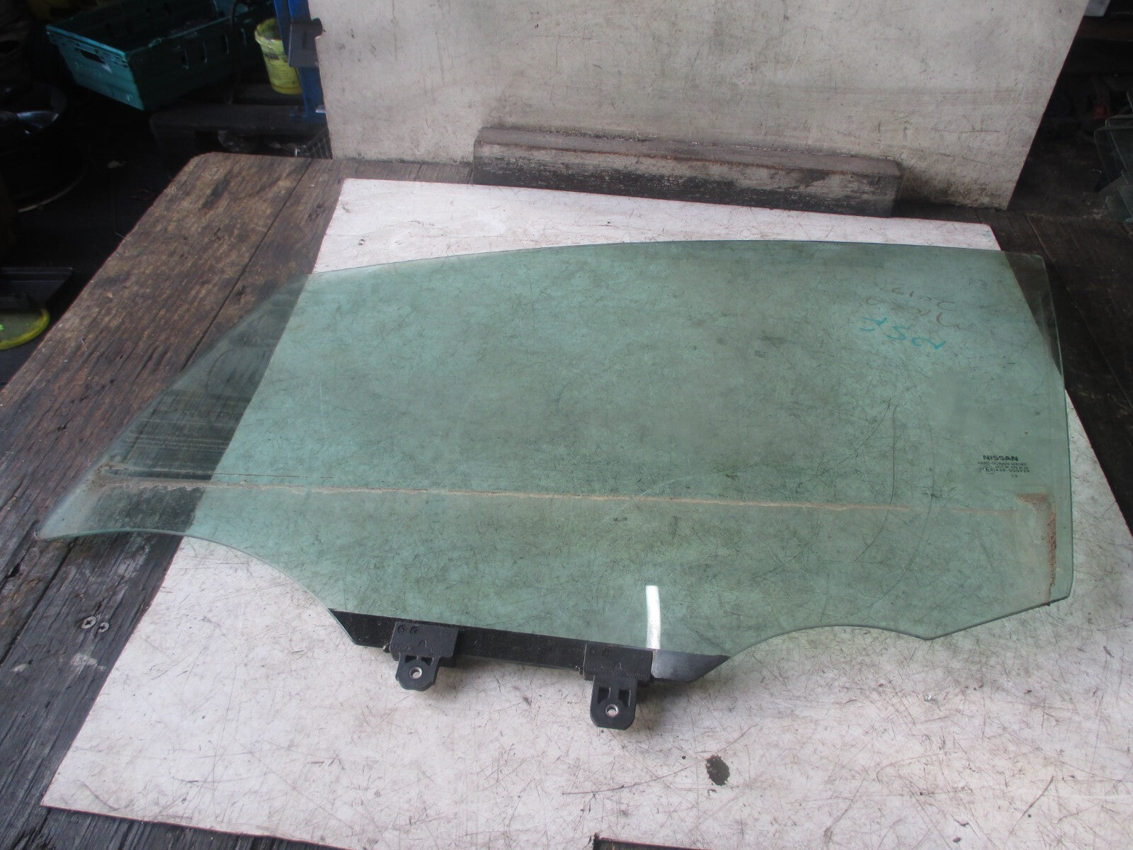 NISSAN MICRA K14 MK4 2019 5 DOOR NSF PASSENGER SIDE FRONT DOOR WINDOW GLASS