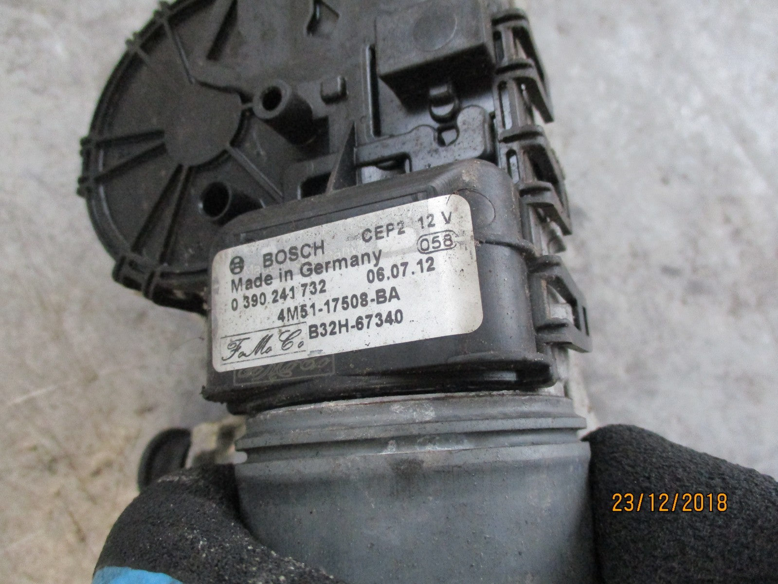 FORD FOCUS MK2 FRONT WINDSCREEN WIPER MOTOR LINKAGE MECHANISM 4M5117508BA