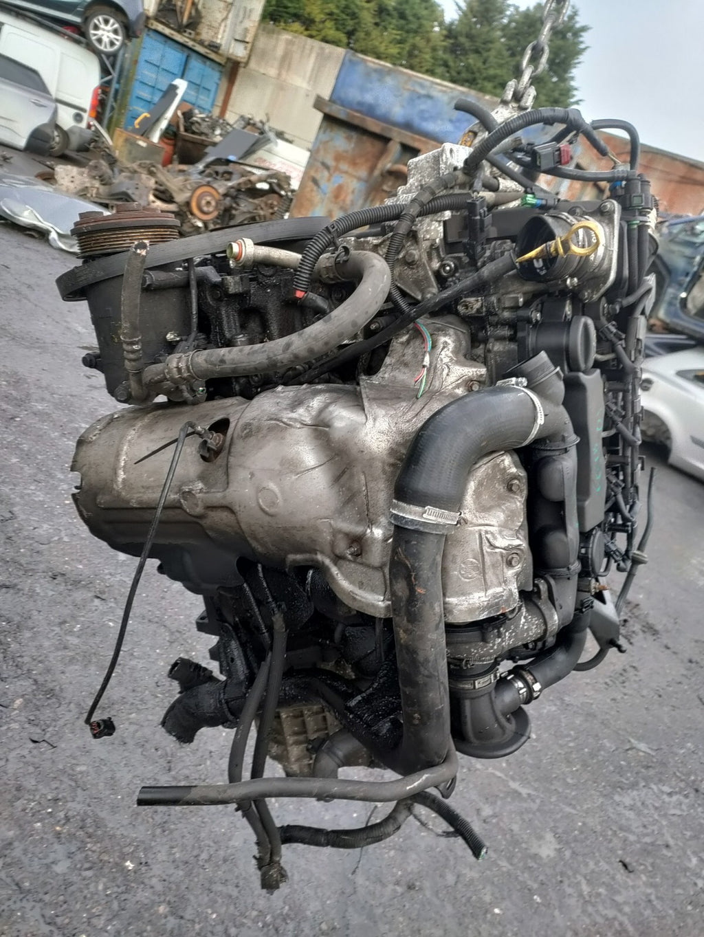 2007 FORD FOCUS MK2 1.6 DIESEL ENGINE COMPLETE 169K MILEAGE G8DB