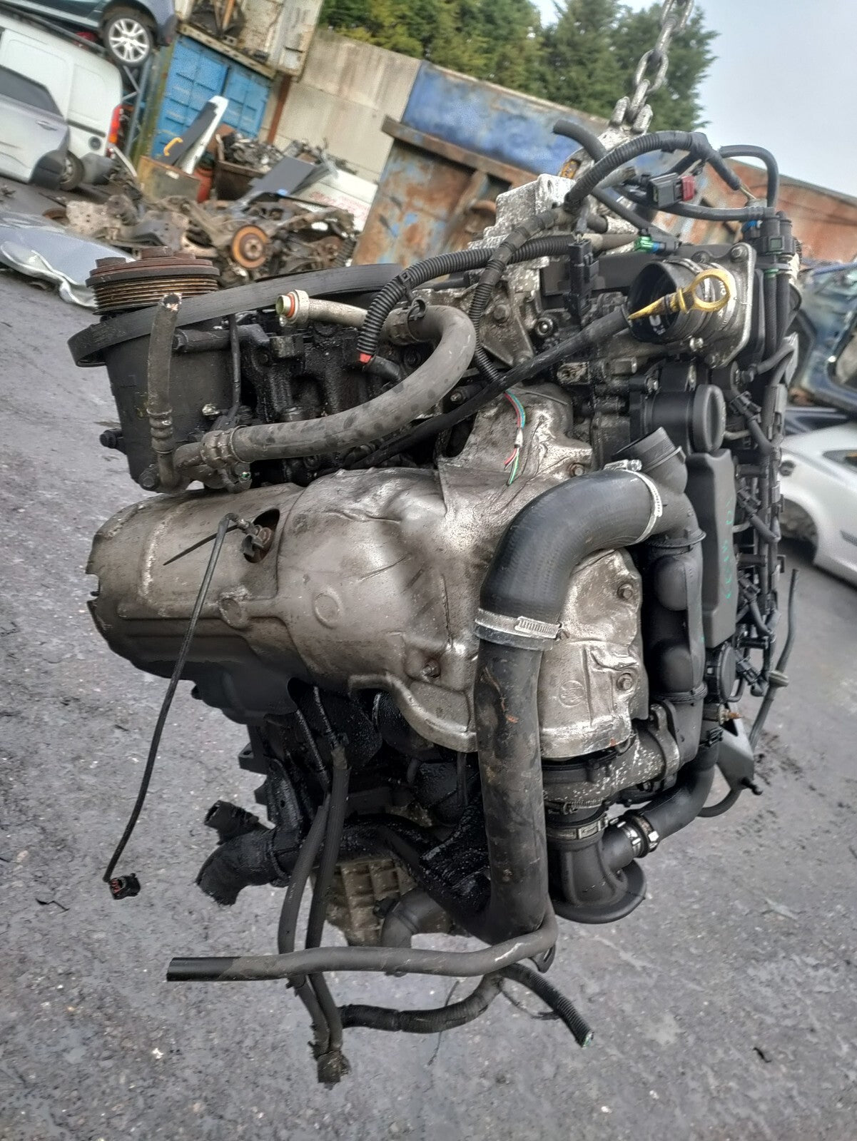 2007 FORD FOCUS MK2 1.6 DIESEL ENGINE COMPLETE 169K MILEAGE G8DB