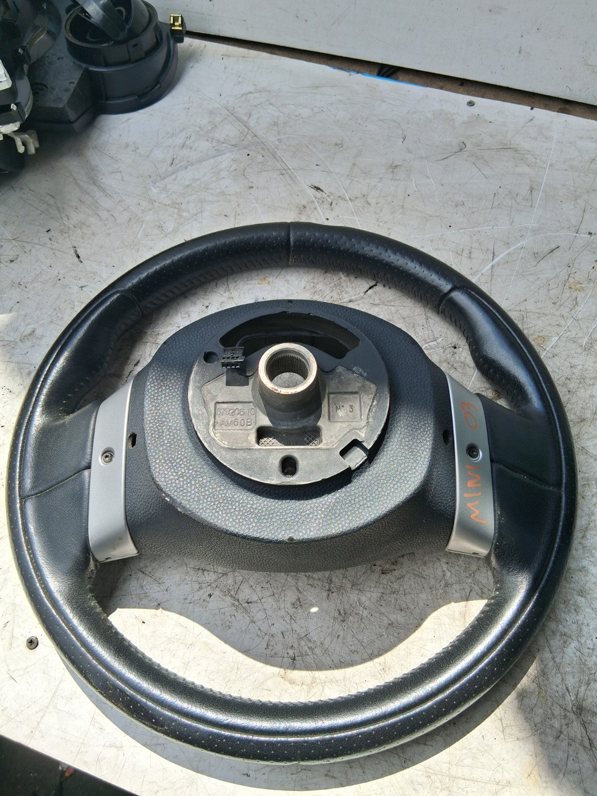 2003 MINI MULTIFUNCTIONAL STEERING WHEEL 2375R5016