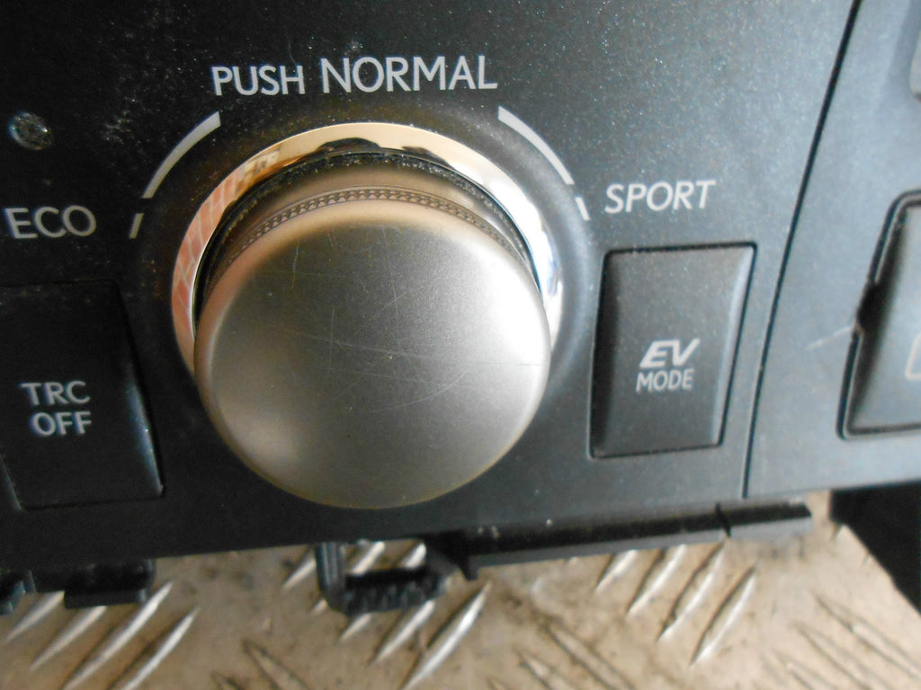 LEXUS CT 200h 2015 TRC OFF EV MODE SELECT BUTTON PANEL 75H282