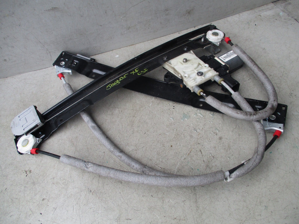 2008 JAGUAR XF X250 OSF DRIVER SIDE FRONT WINDOW MOTOR REGULATOR