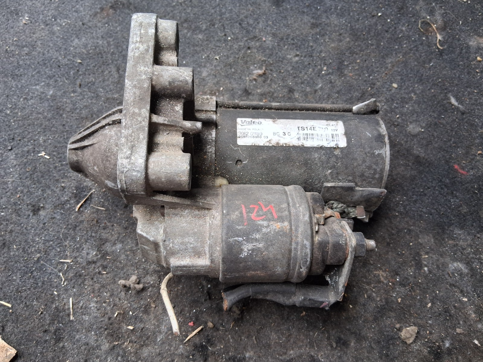 CITROEN DS3 2013 1.6 DIESEL STARTER MOTOR 9688268480