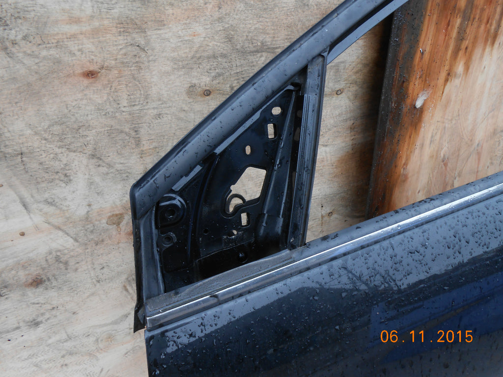 FIAT BRAVO MK2 2007 NSF PASSENGER SIDE FRONT BARE DOOR IN BLACK