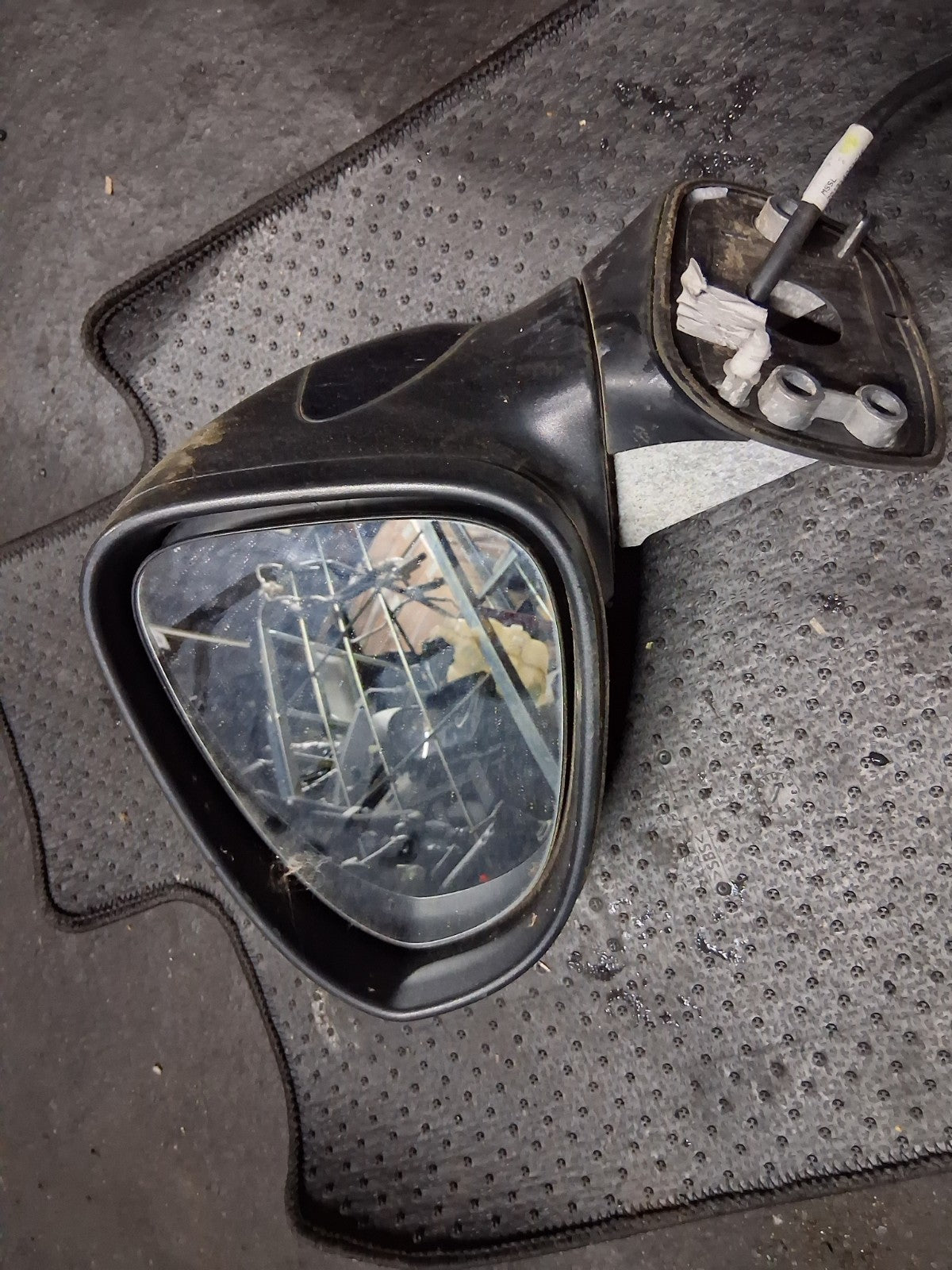 2018 VAUXHALL ZAFIRA C NSF PASSENGER SIDE FRONT ELECTRIC WING MIRROR  E1021219