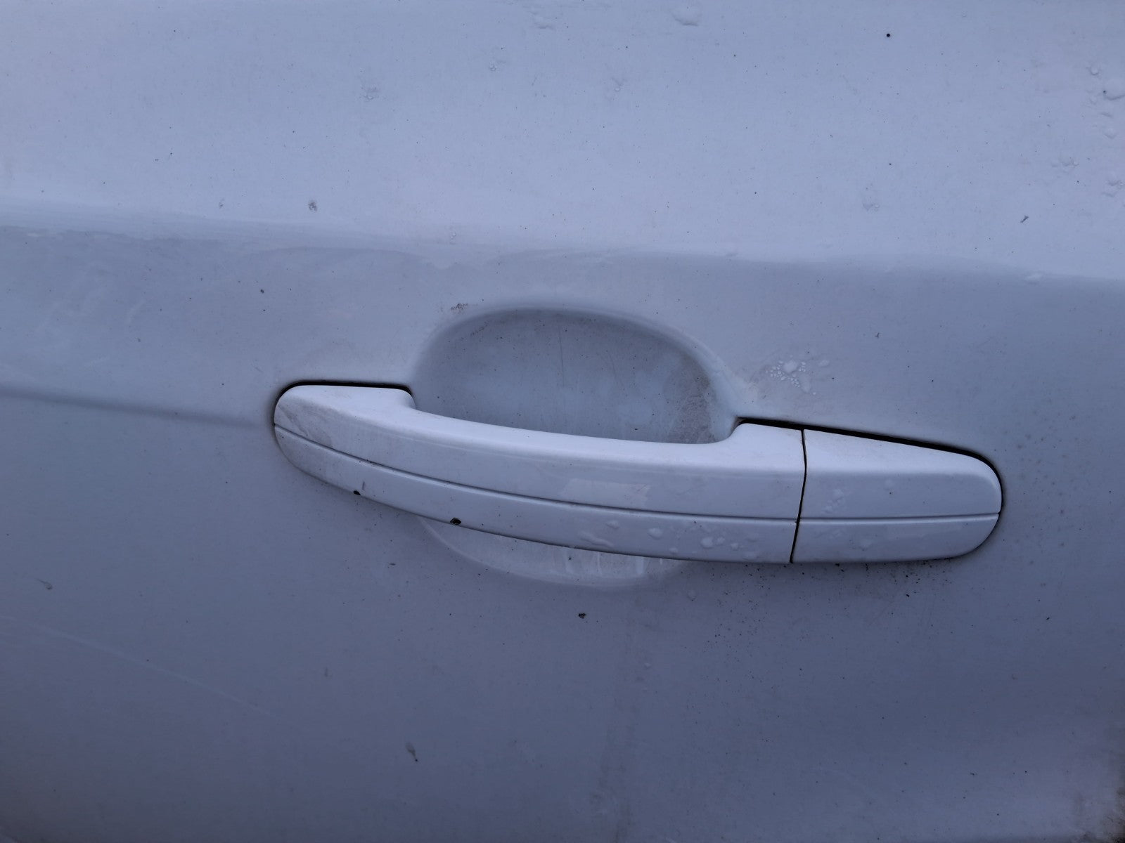 2013 FORD FOCUS MK3 HATCHBACK NSR PASSENGER SIDE REAR COMPLETE DOOR WHITE Z2