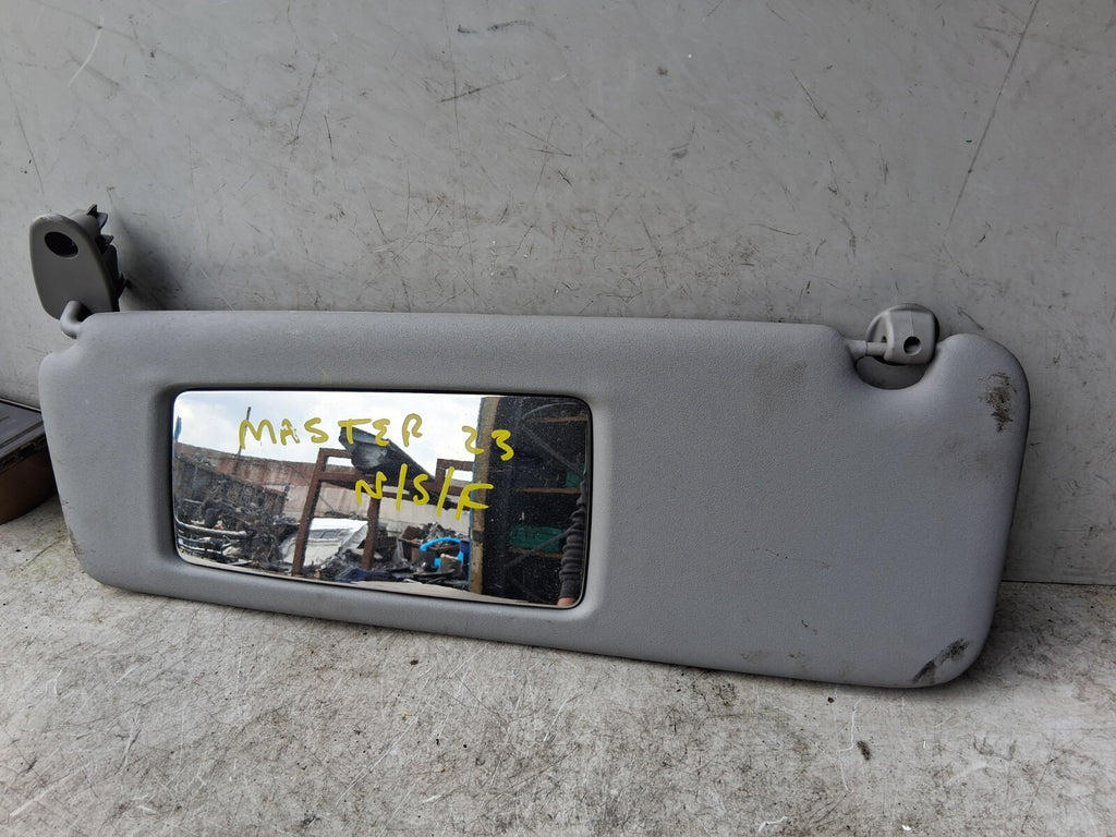 2023 RENAULT MASTER MK3 NSF PASSENGER SIDE FRONT LEFT SUNVISOR