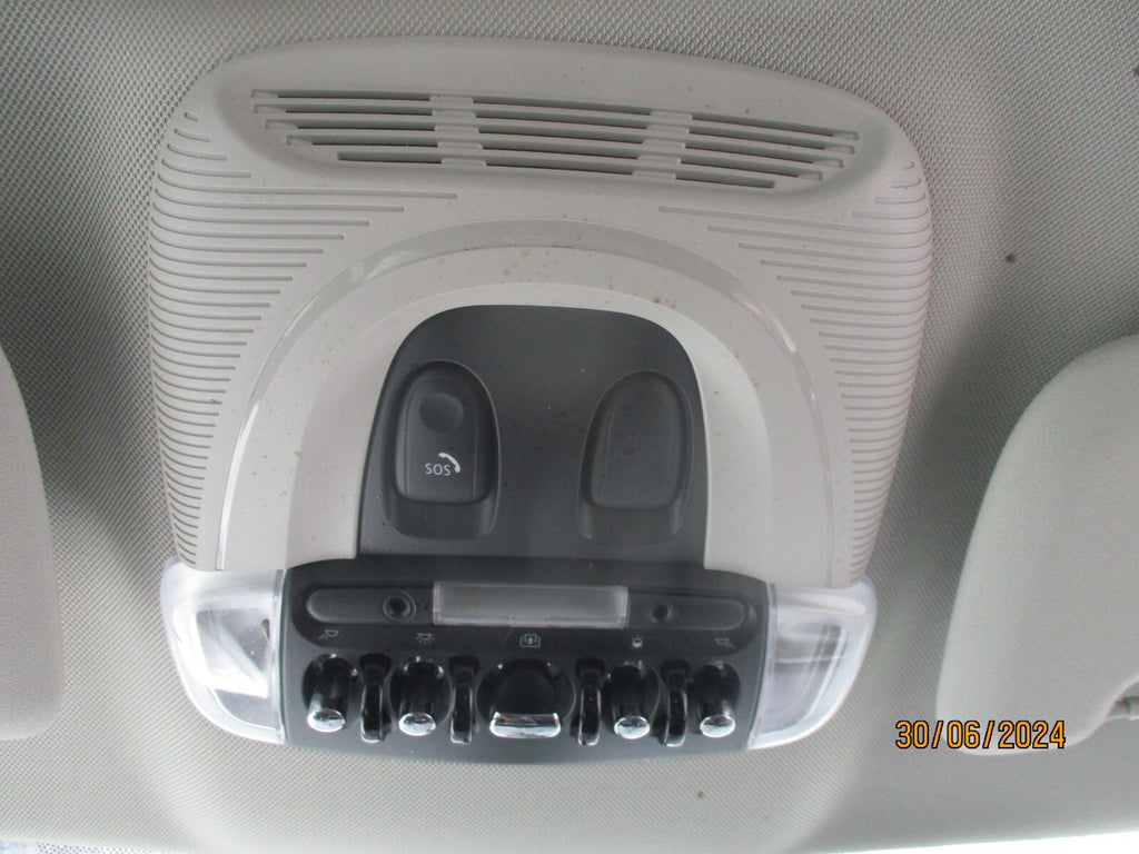 BMW MINI COUNTRYMAN F60 2021 FRONT INTERIOR ROOF READING LIGHT SWITCH PANEL