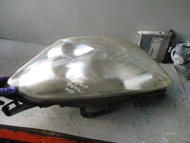 2009 PEUGEOT PARTNER MK2 NSF PASSENGER SIDE HEADLIGHT 9682829680