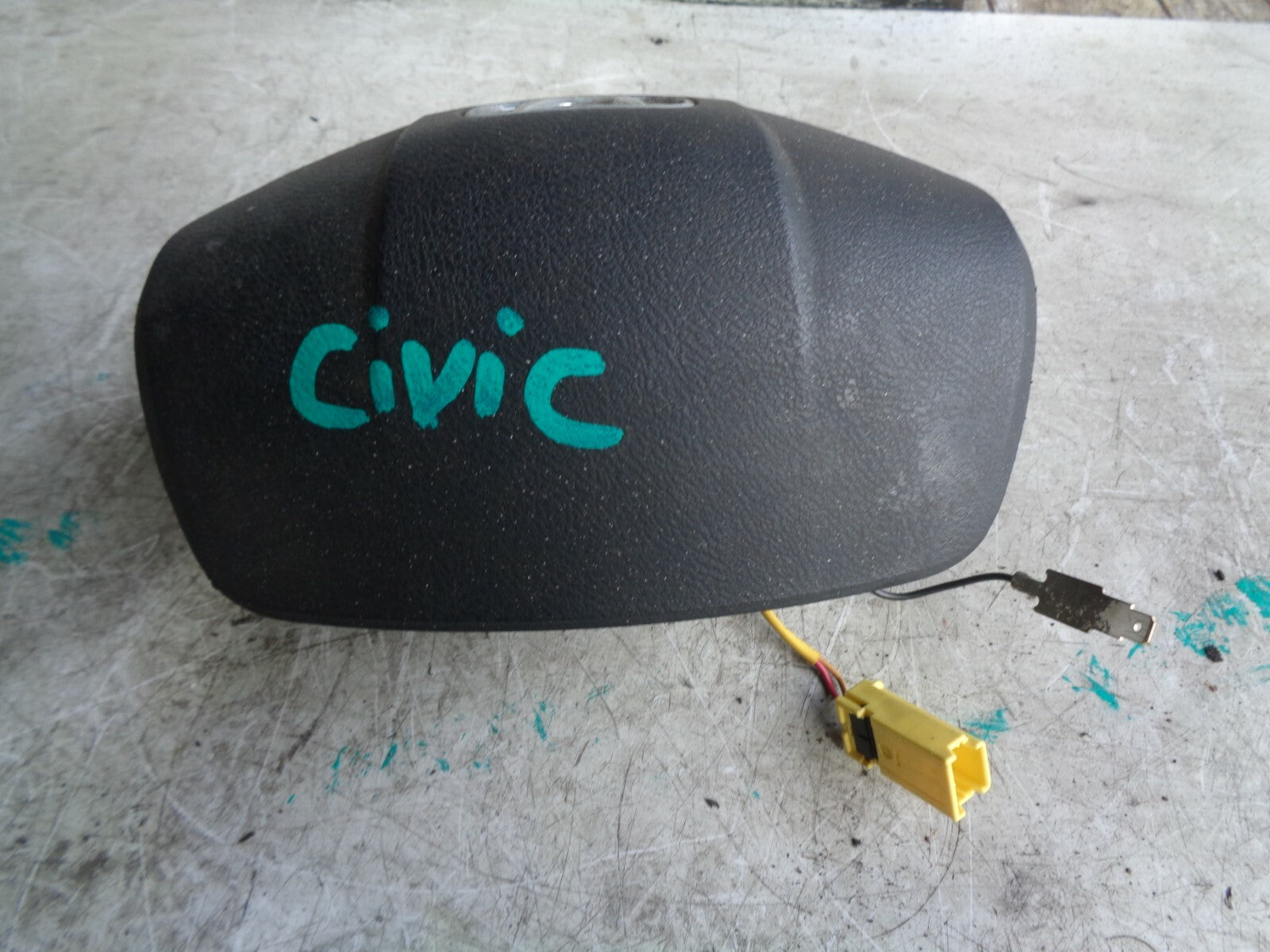HONDA CIVIC MK8 OS DRIVER SIDE STEERING WHEEL SAFETY BAG 77800SMGG820