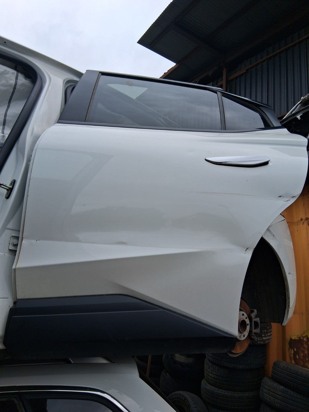 2023 DS AUTOMOBILES DS4 CROSSOVER NSR PASSENGER SIDE REAR BARE DOOR WHITE
