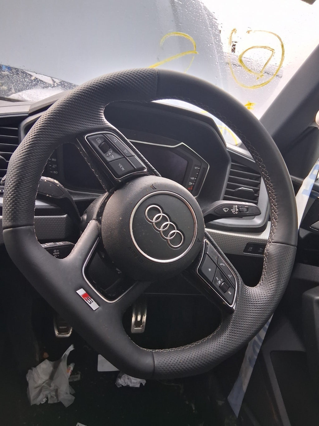 2025 AUDI A1 S LINE MK2 GB MULTIFUNCTIONAL STEERING WHEEL WITHOUT AIRBAG