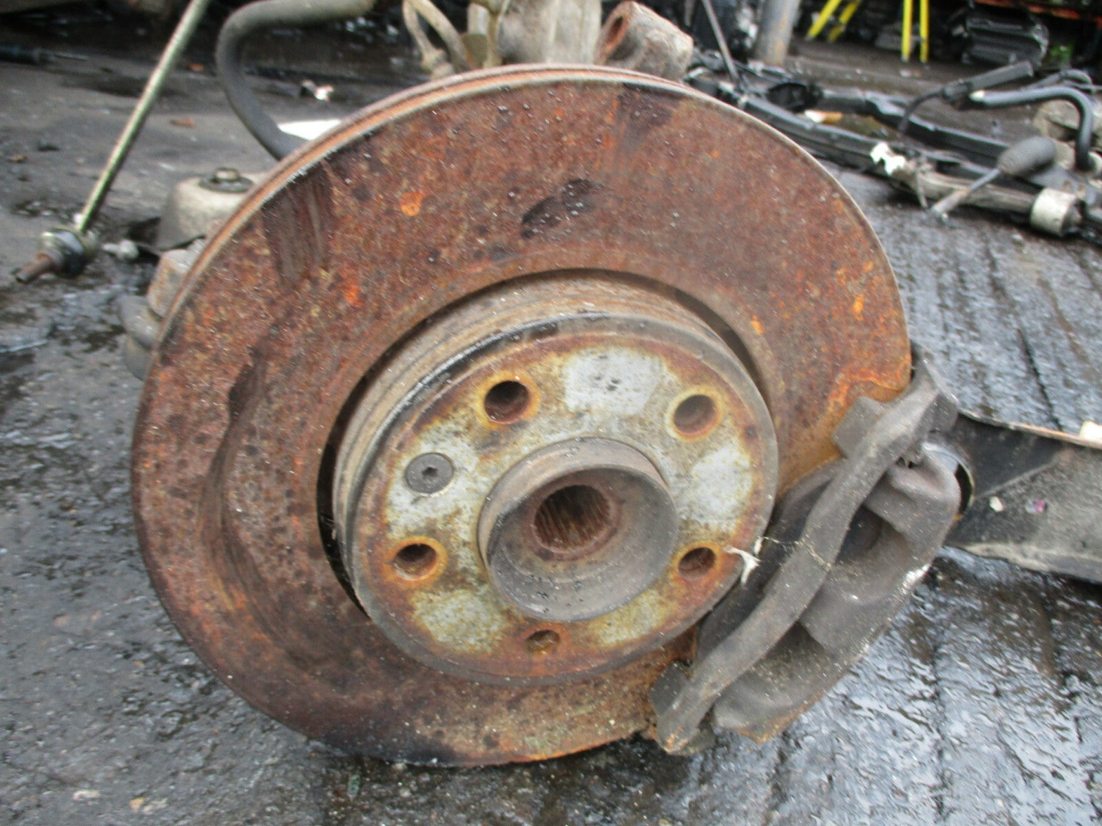 RENAULT TRAFIC 1.9 DCI 2014 MK2 FRONT AXLE LEG HUBS CALIPER SUBFRAME DRIVE SHAFT