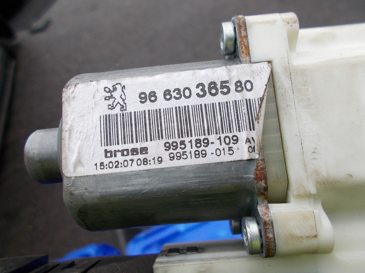 2007 PEUGEOT 407 SW ESTATE OSF DRIVERS SIDE FRONT WINDOW MOTOR 9663036580