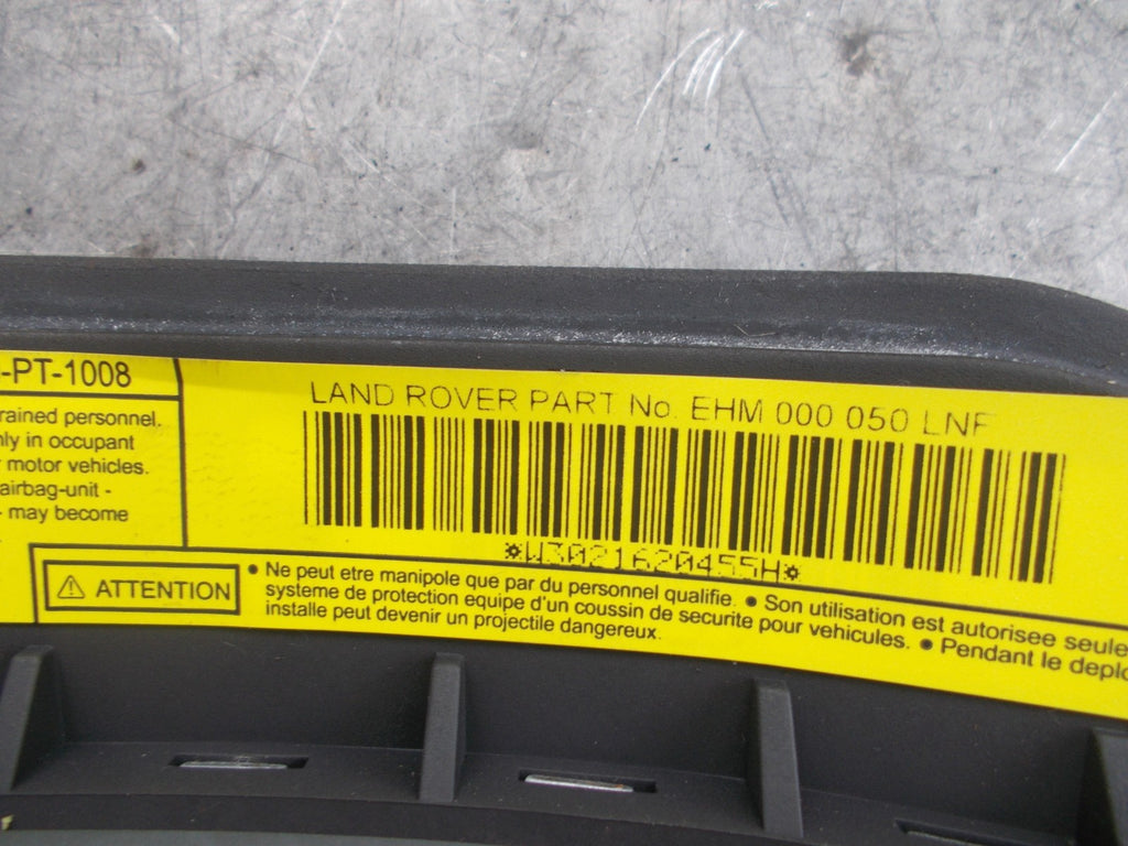LAND ROVER L314 2002 MK1 STEERING WHEEL AIRBAG EHM000050LNF