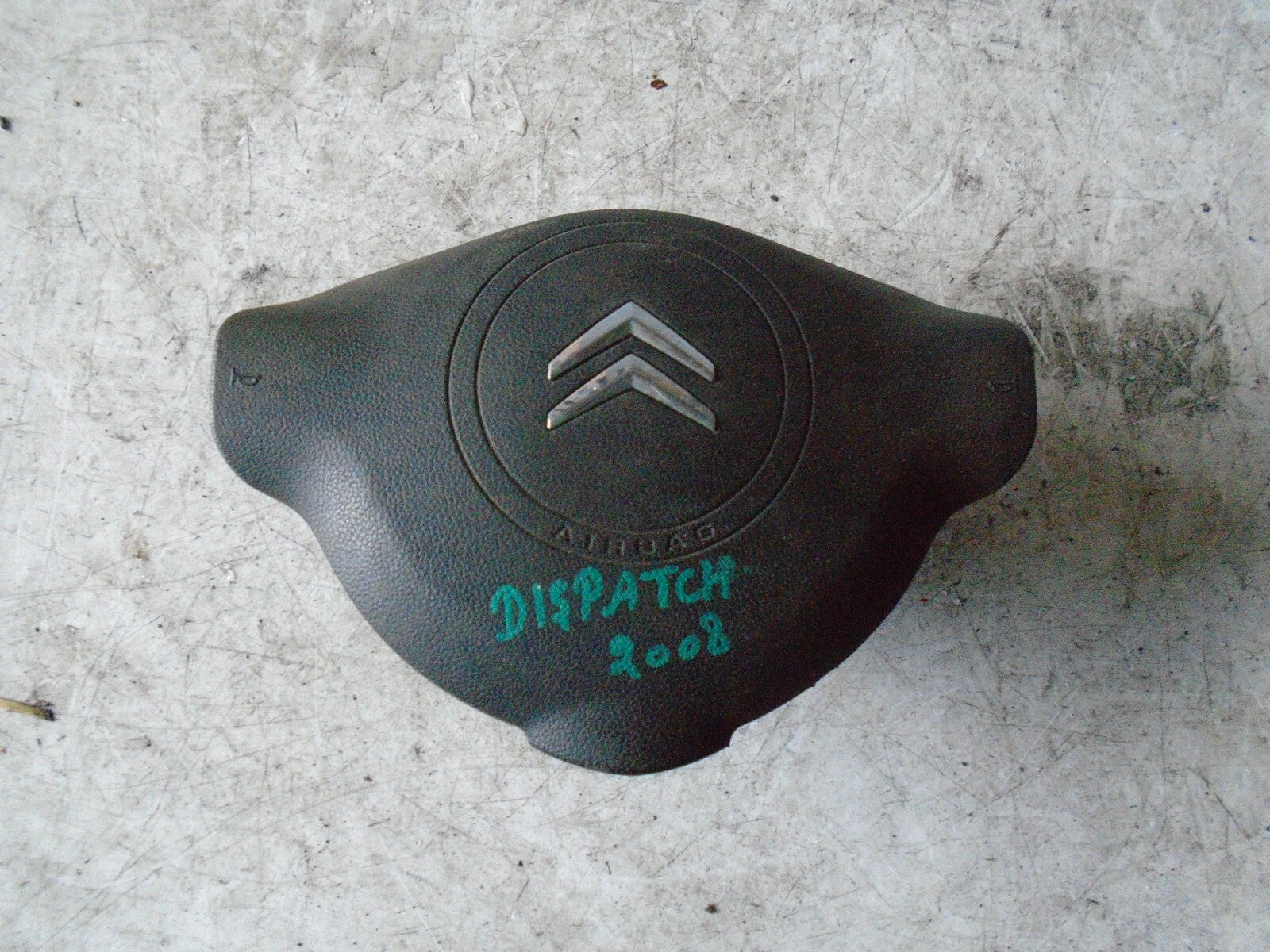 CITROEN DISPATCH 2008 MK2 OSF FRONT DRIVER SIDE STEERING WHEEL AIRBAG