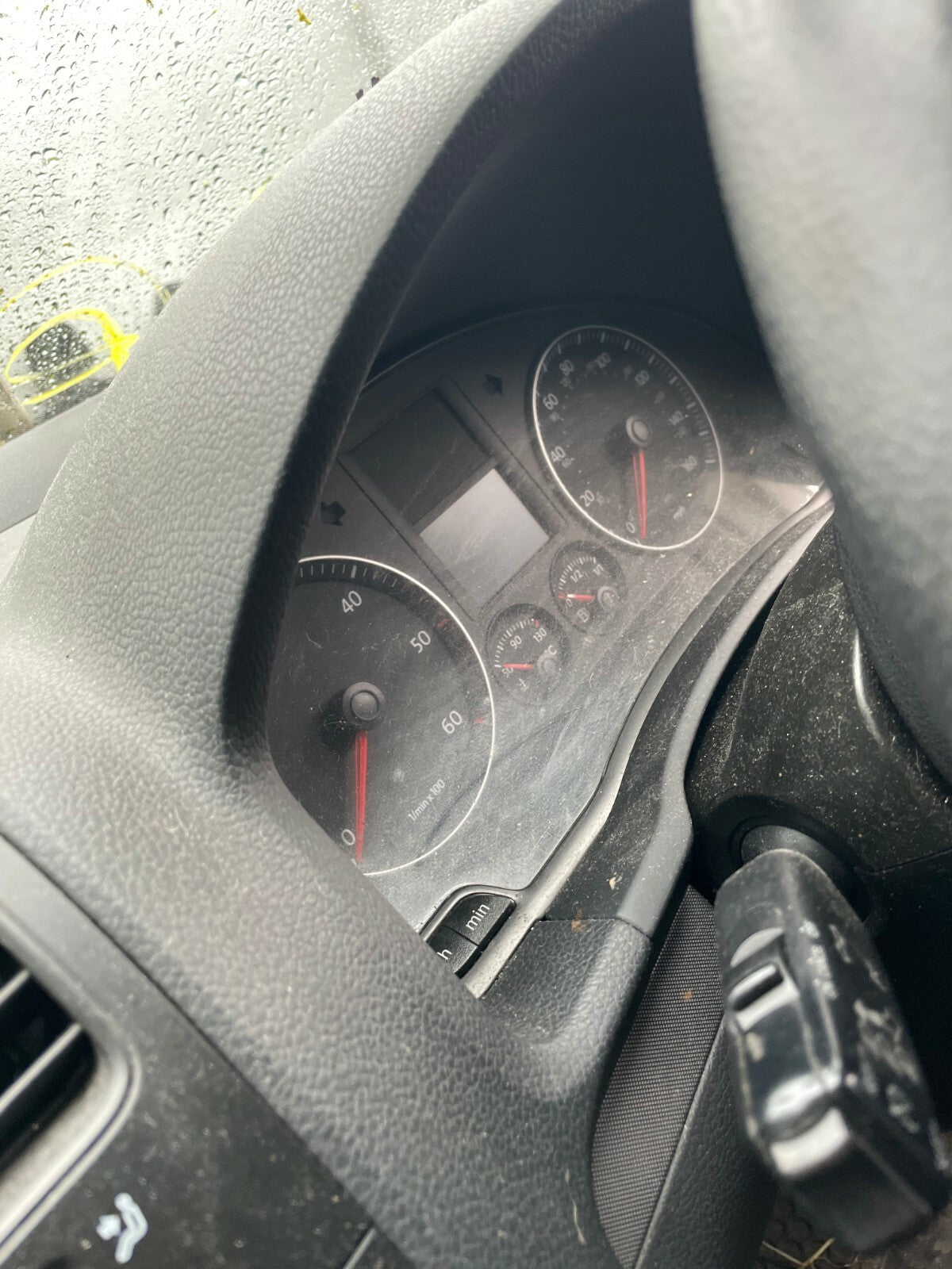 2009 VW VOLKSWAGEN MK5 1.9 TDI SPEEDO INSTRUMENT CLUSTER DIALS CLOCK SPEEDOMETER