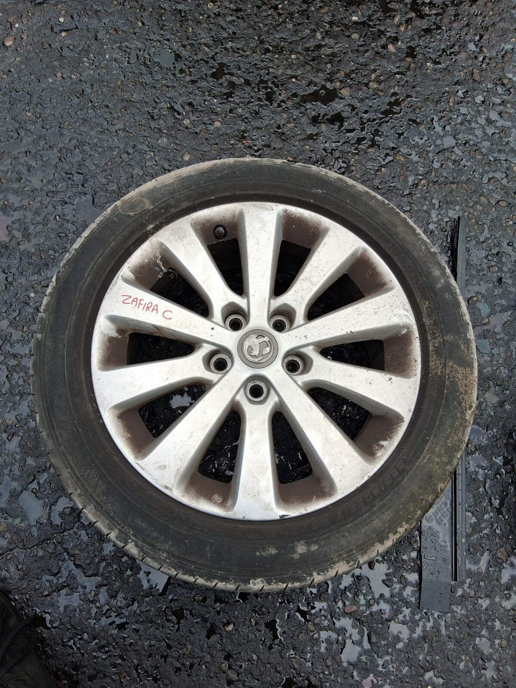 VAUXHALL ZAFIRA C MK3 2017 17 INCH ALLOY WHEEL WITH TYRE 225/50R17