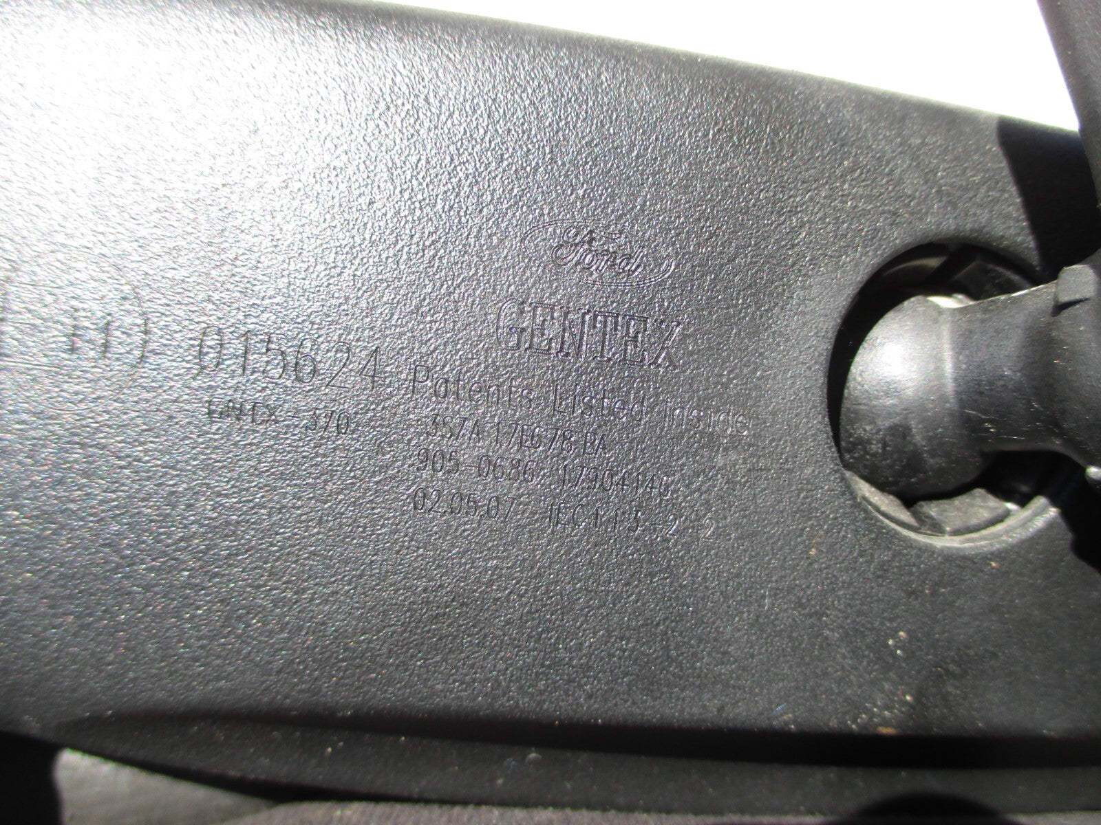FORD S MAX S-MAX 2007 INTERIOR ROOF RVM REAR VIEW MIRROR 3S7A17E678BA