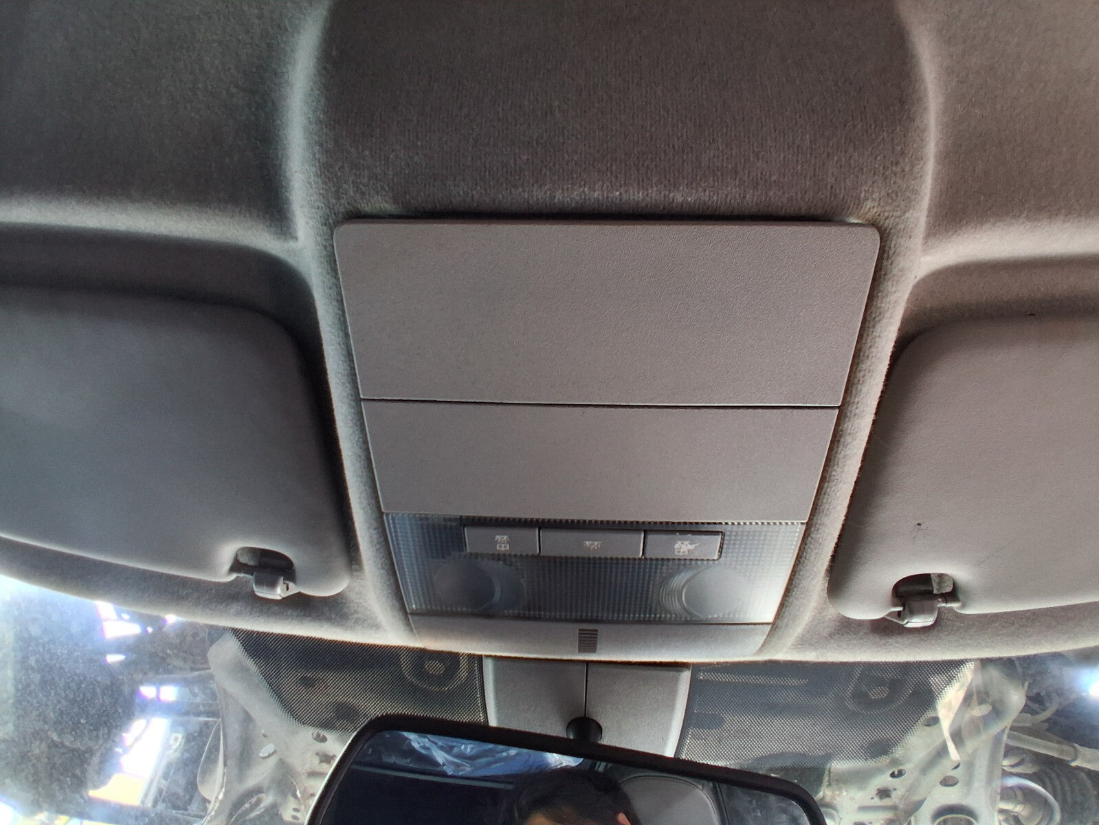 2009 VAUXHALL CORSA D INTERIOR ROOF COURTESY READING LIGHT