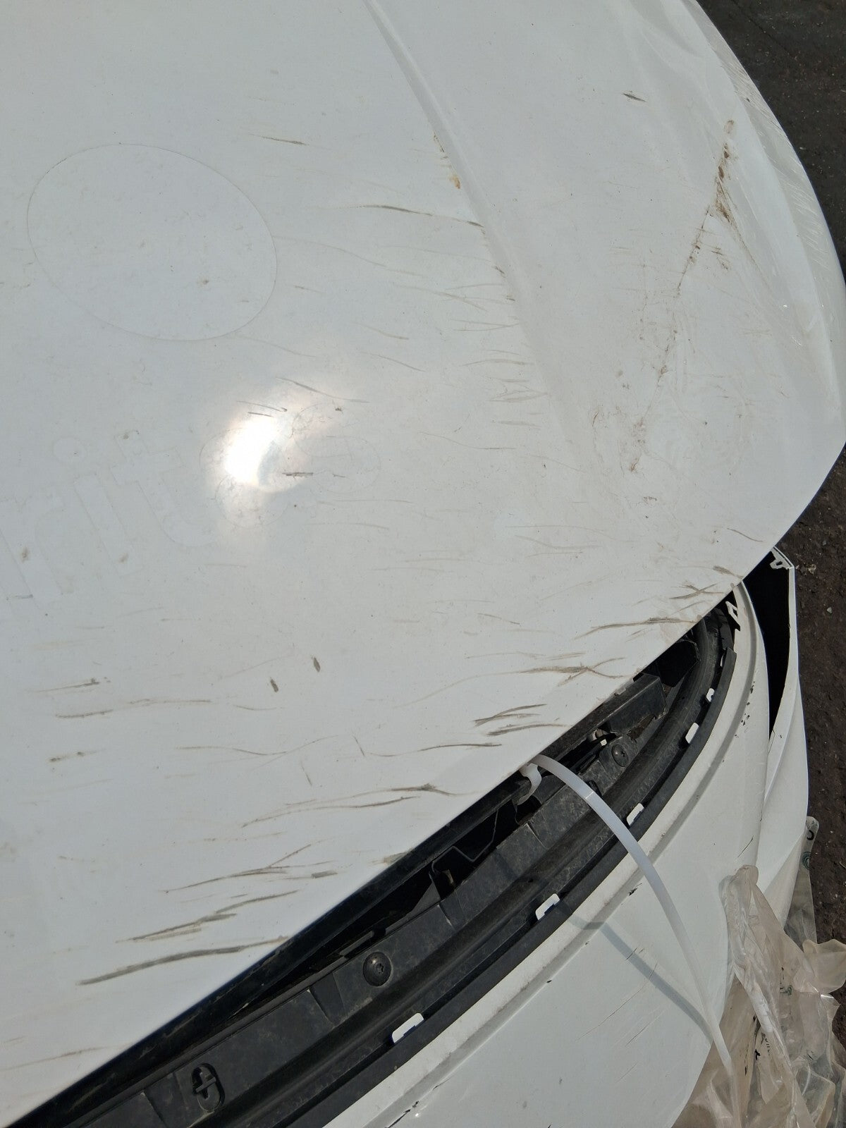 2024 TOYOTA PROACE CITY FRONT BONNET HOOD PANEL DAMAGED EPR ICY WHITE