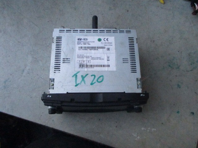 HYUNDAI IX20 2018 RADIO CD PLAYER STEREO HEAD UNIT 965601K600