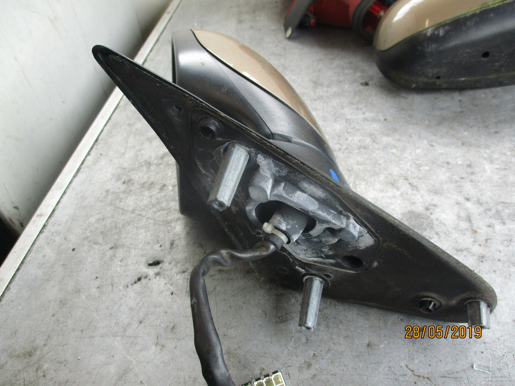 PEUGEOT 406 NS PASSENGER SIDE ELECTRIC WING MIRROR BROWN