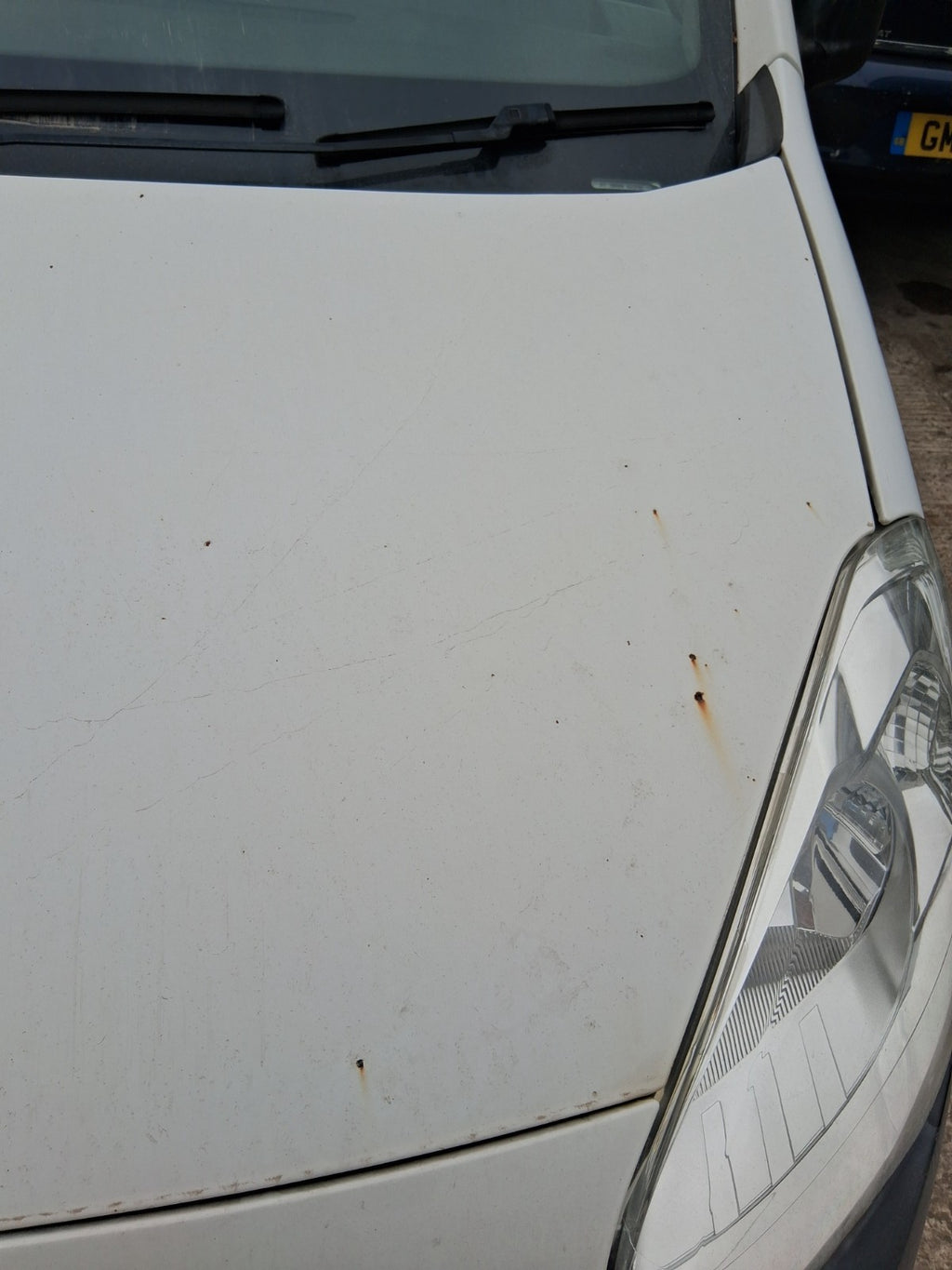 2017 CITROEN BERLINGO MK2 FRONT BONNET HOOD PANEL WHITE