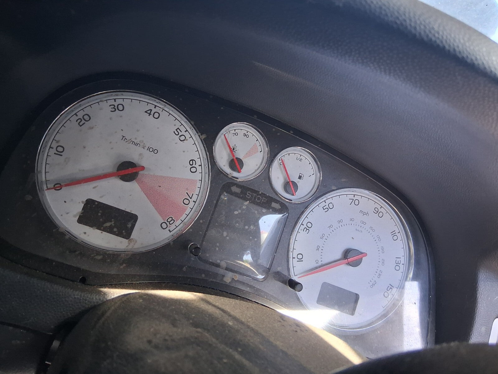 2006 PEUGEOT 307 1.5 PETROL SPEEDO SPEEDOMETER INSTRUMENT CLUSTER GAUGE