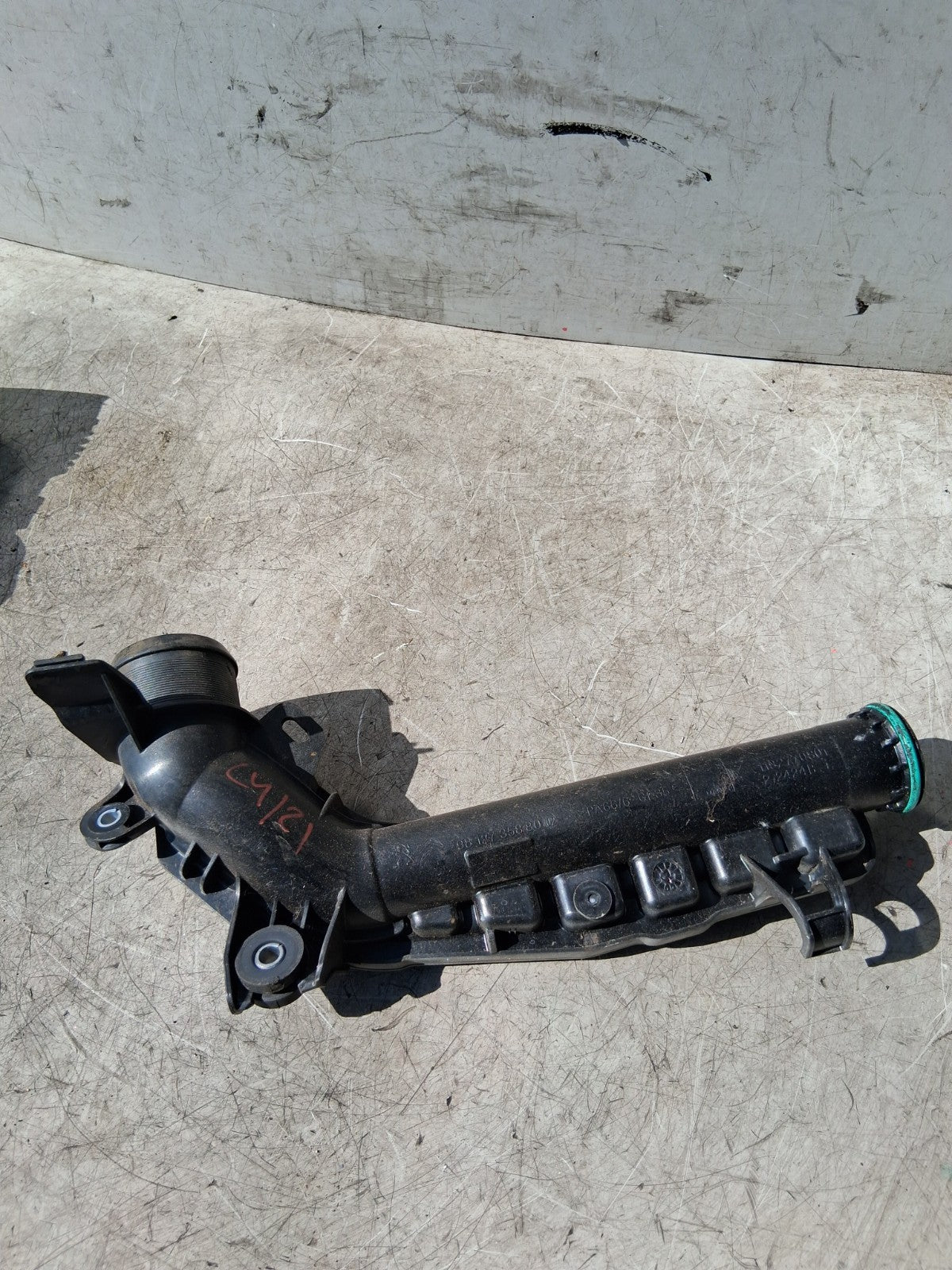 2021 CITROEN C4 INTERCOOLER PIPE HOSE 9812735880