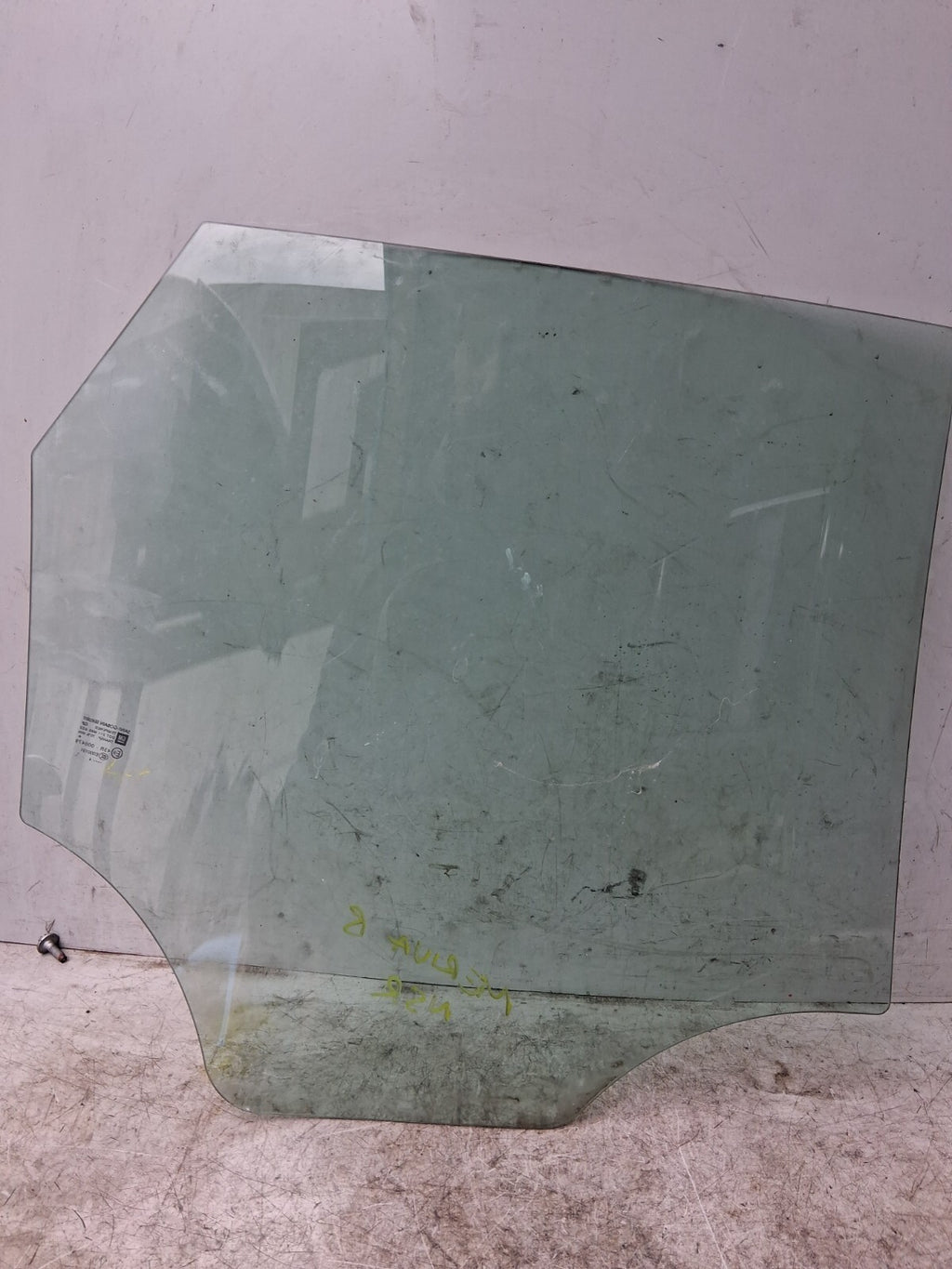 VAUXHALL MERIVA B 2014 NSR PASSENGER SIDE REAR LEFT WINDOW GLASS 43R000479