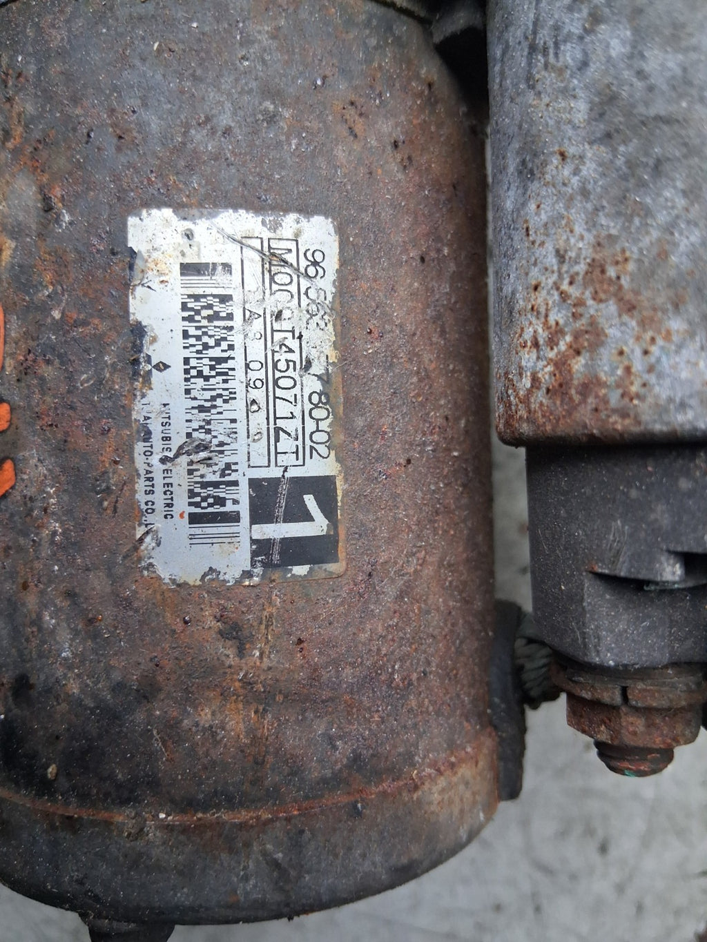 2010 CITROEN C2 MK2 STARTER MOTOR 9656317780
