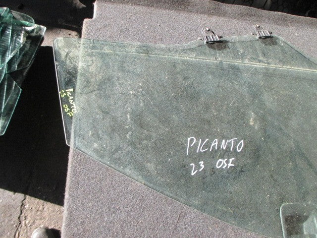 2023 KIA PICANTO MK3 OSF DRIVER SIDE FRONT WINDOW GLASS