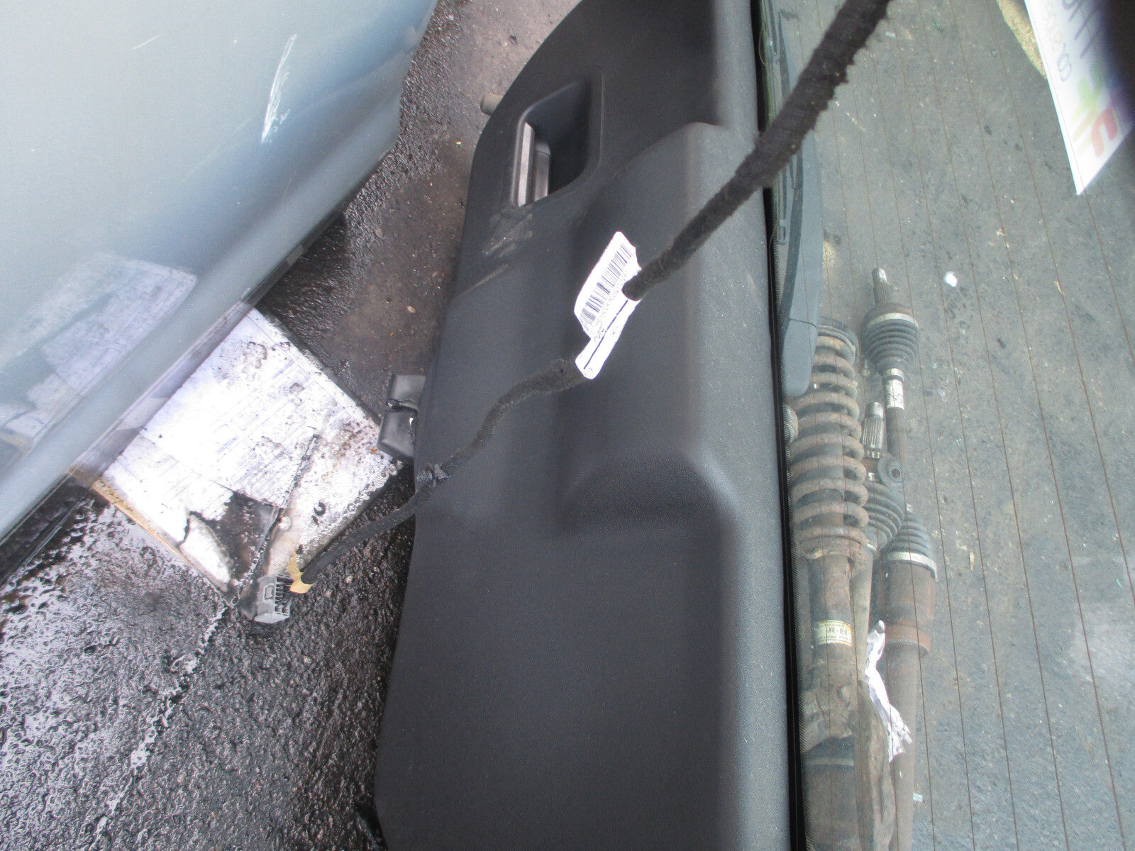 FORD FIESTA MK7 2017 3 DOOR REAR BARE TAILGATE BOOT LID MAGNETIC GREY