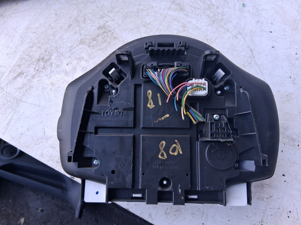 2016 PEUGEOT 108 MK2 SPEEDOMETER SPEEDO INSTRUMENT CLUSTER 769167300U