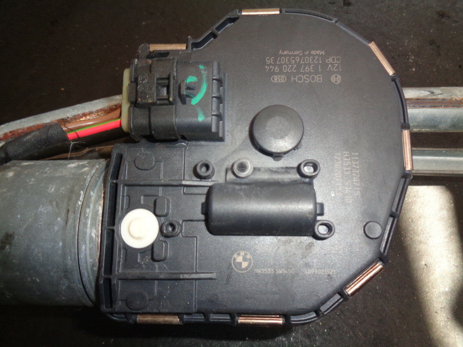 BMW 5 SERIES F10 2012 FRONT WINDSCREEN WIPER MOTOR LINKAGE 4899836