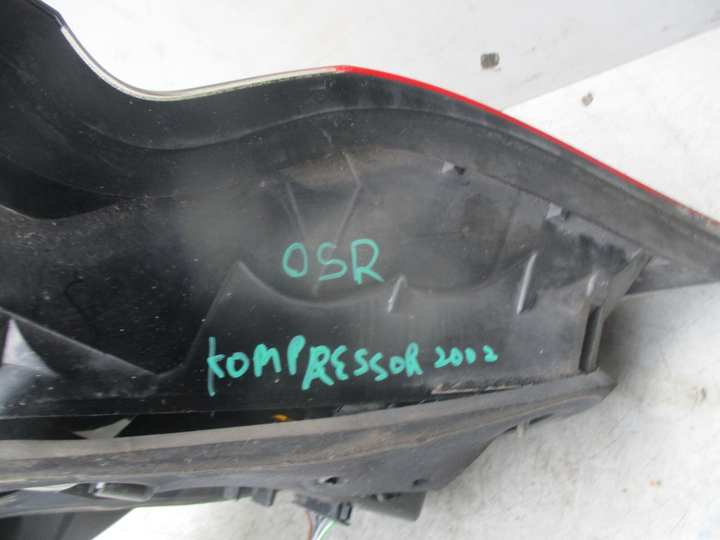 2002 MERCEDES C CLASS COUPE CL203 OSR DRIVER REAR TAIL LIGHT TAIL LAMP 15163100