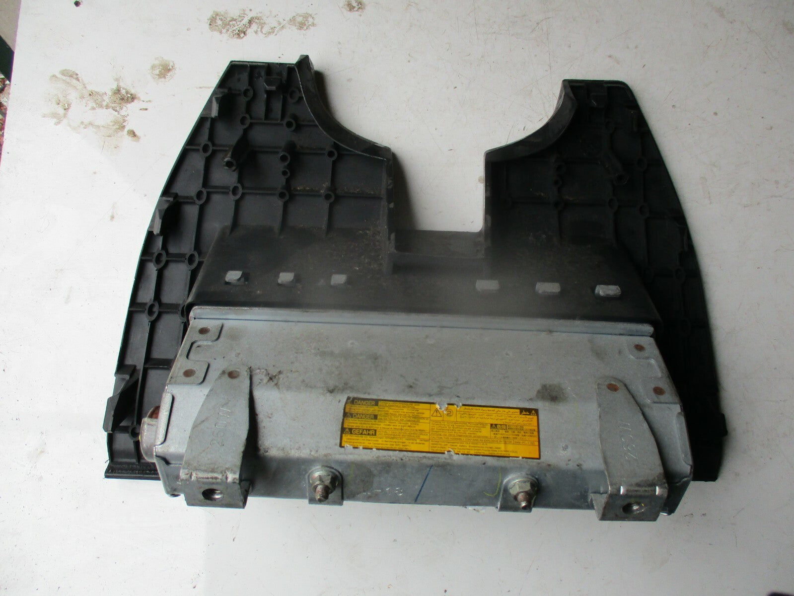 TOYOTA COROLLA VERSO 2008 NS PASSENGER SIDE KNEE DASH BAG 73997-0F020