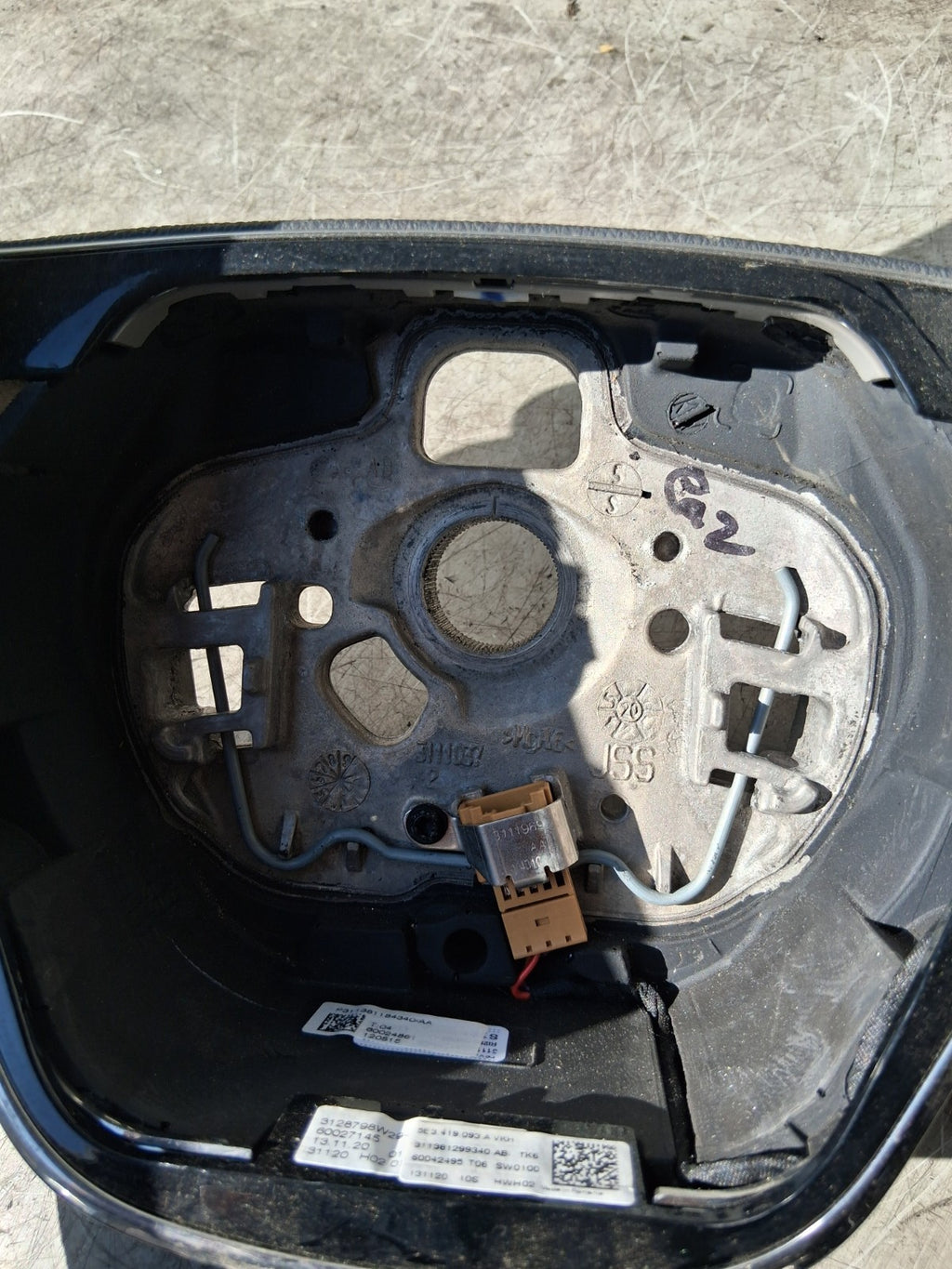 2021 SKODA SCALA STEERING WHEEL