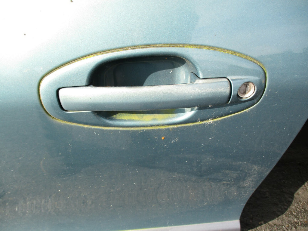 HYUNDAI SANTA FE MK1 NSF PASSENGER SIDE FRONT DOOR BLUE