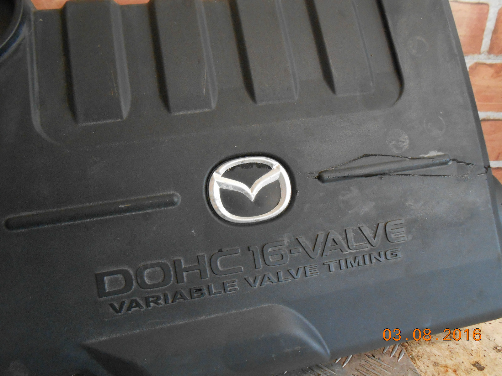 MAZDA 6 GG 2003 2.3 PETROL ENGINE COVER L323102F1