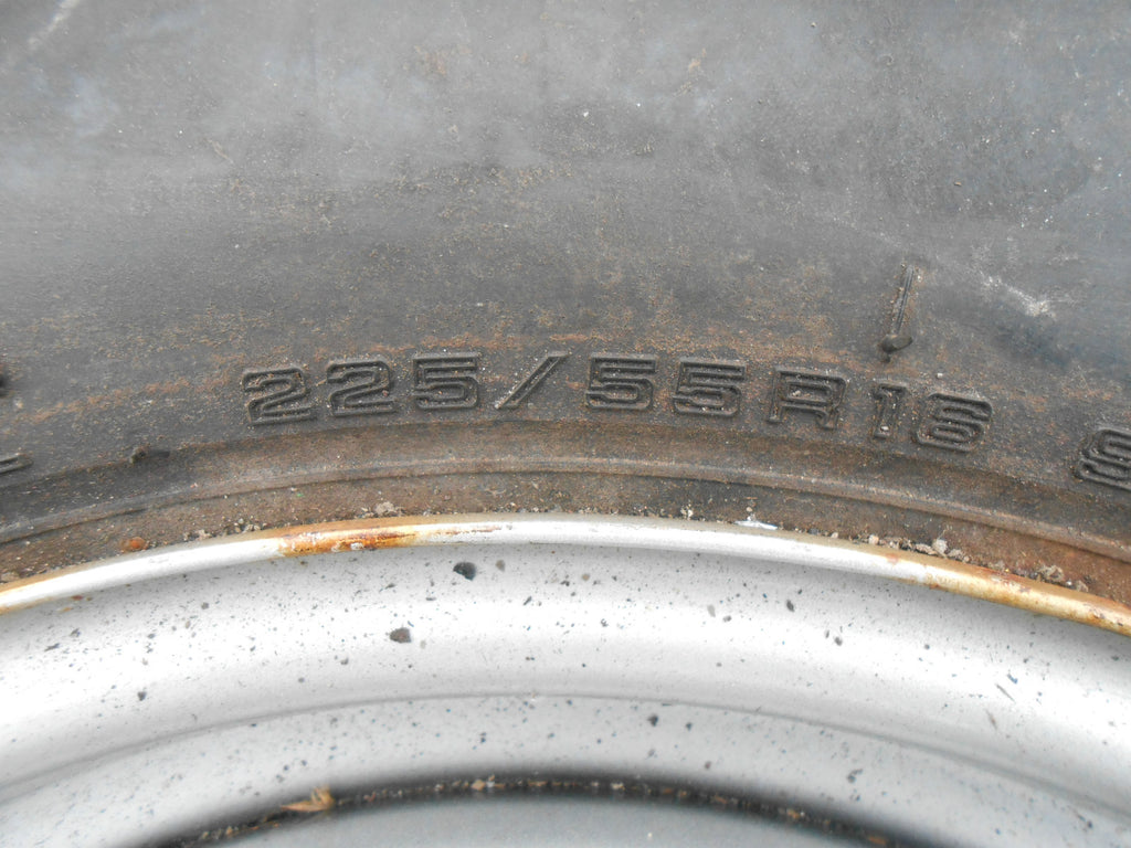 LEXUS SOARER SC COUPE 1997 SPARE STEEL WHEEL & TYRE 5 STUD YOKOHAMA 225/55 R16