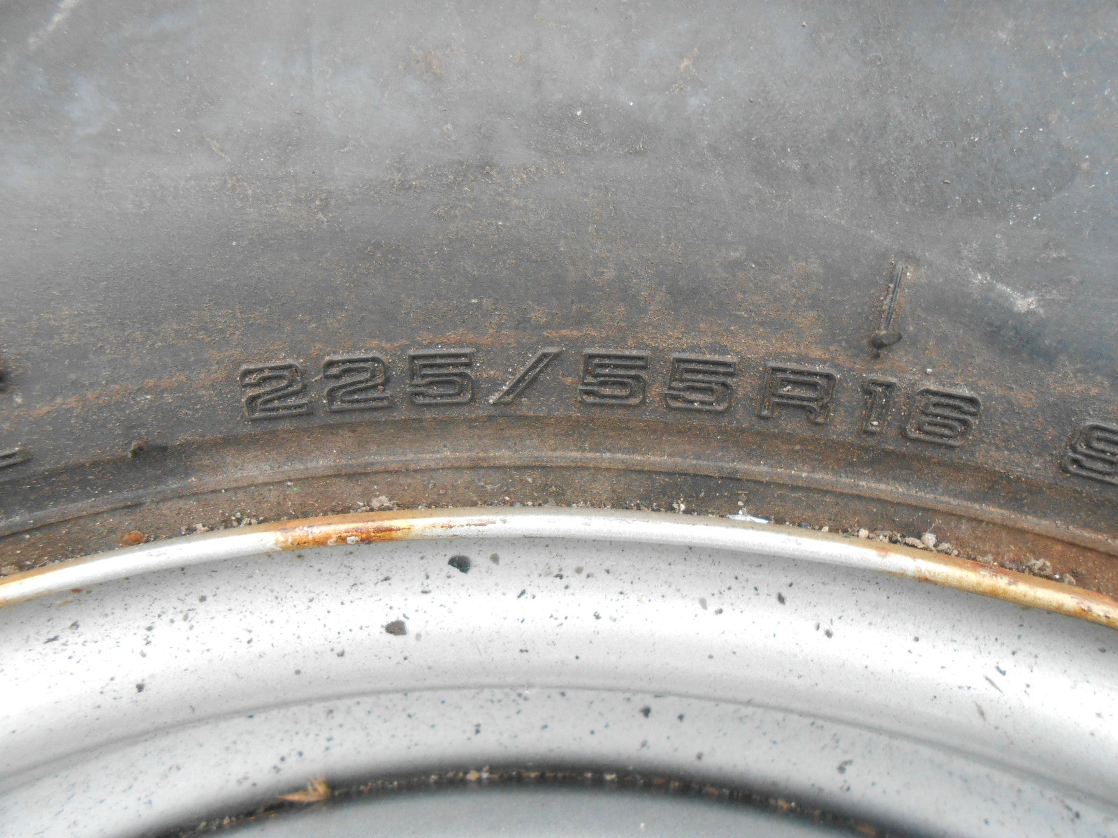 LEXUS SOARER SC COUPE 1997 SPARE STEEL WHEEL & TYRE 5 STUD YOKOHAMA 225/55 R16