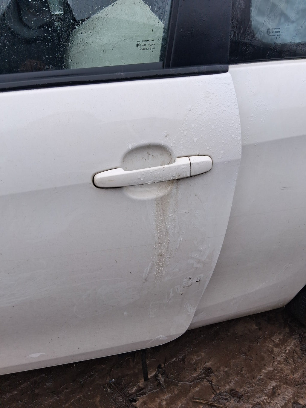 2019 PEUGEOT 108 3 DOOR MK2 NS PASSENGER SIDE LEFT BARE DOOR SOLID WHITE KWD